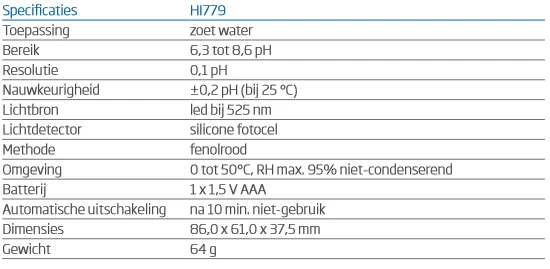 Hanna Pocket Fotometer Voor PH - Afbeelding 4