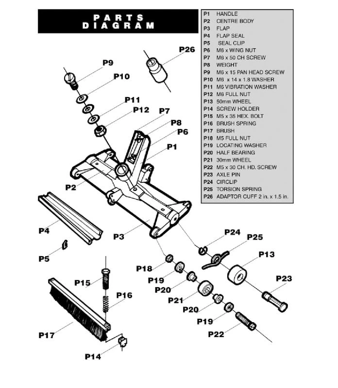 Fairlocks Borstel - Afbeelding 2